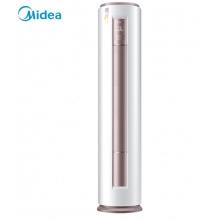 美的（Midea）2匹 智行 静音 圆柱立柜式 定速冷暖 客厅空调柜机 KFR-51LW/DY-YA400(D3)