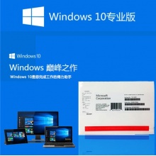 微软系统/正版windows10/专业版/原厂授权
